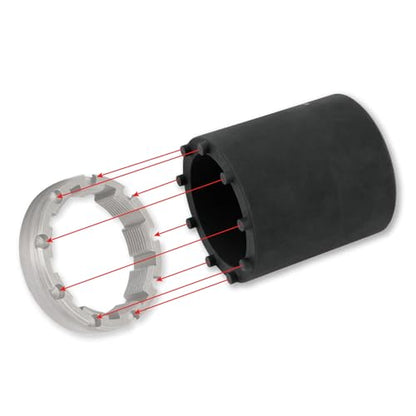 Performance Tool W83006 Axle Nut Socket (1/2-Inch Drive 9 Lug GM)