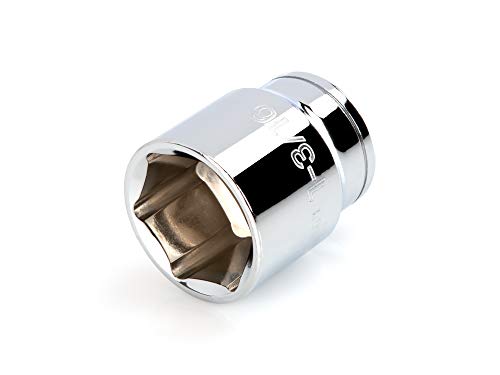 TEKTON 1/2 Inch Drive x 1-3/16 Inch Shallow 6-Point Socket | SHD22030 - size: 1-3/16 Inch, style: Shallow