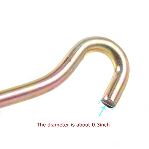 Car Truck Van Scissor Lift Jack Crank Handle, Car Steel Tire Wheel Lug Wrench Scissor Jack Crank