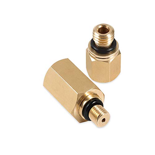 4Pcs/Set 6.0 IPR Valve Socket & High Pressure Oil Pump Air Test Fitting Tool + Oil Rail Adapters Leak Test Kit for 6.0L Powerstroke Diesel Engine