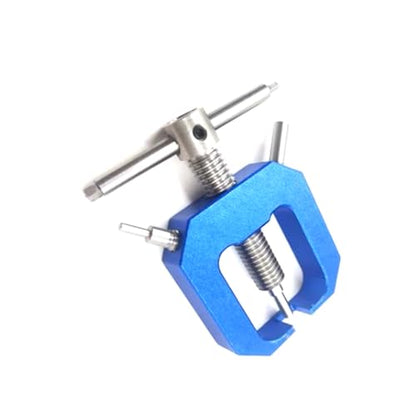 1/8 1/10 RC Motor Gear Puller Remover Universal Pinion Gear Tooth Extractor Repair Tool for 1:8 1:10 Scale Crawler Truck Car Upgrade Parts HSP HPI Axial SCX10 Traxxas RC4WD Redcat (Blue) - color: Blue