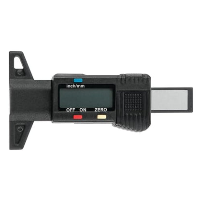 Performance Tool 60310 Digital Tire Tread Depth Gauge | Large LCD display. Zero setting at any position. Metric and inch interchangeable. Manual power on/off