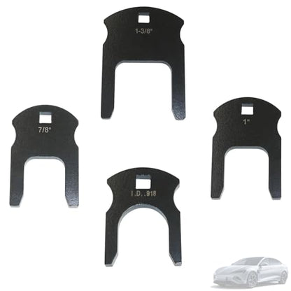 38410 DEF & Fuel Line Disconnect Tool Set, Diesel Fuel Line Removal Tool | 4 Pcs Fuel Line Disconnect Set for Ford, Chevy, GMC Diesel, Audi, and BMW models, fits for car and truck maintenance