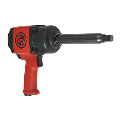 Chicago Pneumatic CP7763-6 3/4 Inch Impact Wrench, 6 Inch Extended Anvil, Red, Metal | Extended Anvil, Red, Metal - size: 3/4-Inch Drive Size, style: Extended Anvil w/ Pistol Handle
