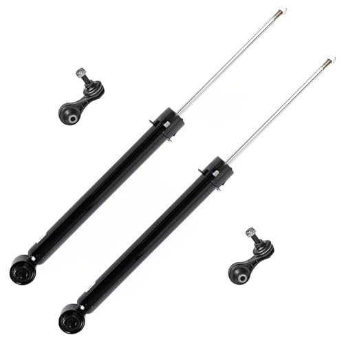 Detroit Axle - Rear 4pc Shock Absorbers Kit for 2016-2021 Honda Civic | 2019-2021 Insight, 2 Shock Absorbers Assembly 2 Sway Bars Links 2017 2018 2019 2020 Replacement - size: 4AS47106/shock kit