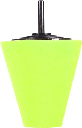 Vonixx Foam Polishing Cone Kit Set for Drill (Cutting, Polishing and Finishing) - polishing Process of Wheels, Chrome, Aluminum and Metal Parts, Exhaust Tips, Grills