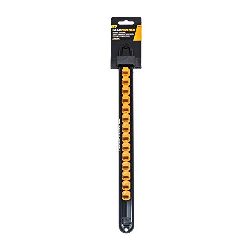GEARWRENCH 3/8" Drive Magnetic Socket Rail Includes 14 Clips - 83127 - size: 3/8"