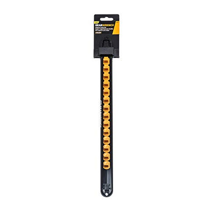 GEARWRENCH 3/8" Drive Magnetic Socket Rail Includes 14 Clips - 83127 - size: 3/8"