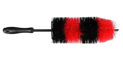 Car Detailing TIRE Brush L, Wheel Brush Car, Large Cleaning Brush for Tyres, 10 cm Diameter, Wheel Rim Cleaner, Brake Dust Remover, Ergonomic Handle, Precise Cleaning