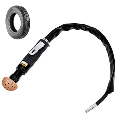 RYANSTAR RACING 2500rpm Low Speed Air Tire Buffer Tire Repair Kit Polishing Cleaning Tool Pneumatic Automatic Buffing Wheel Machine Tire Patch Tools Rear Exhaust - size: standard