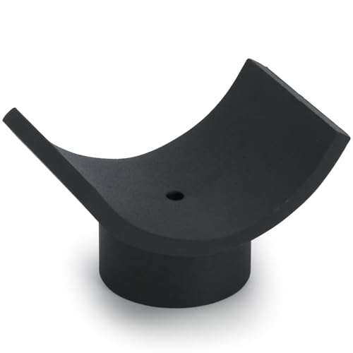 PTNHZ Steel Bottle Jack Adapter Lifting Axle Saddle for 4 Inch Tube Black - size: 4"