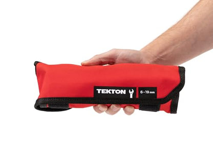 TEKTON Combination Wrench Set, 25-Piece | WCB94301 - size: 25-pc. (1/4-3/4 in., 6-19 mm), style: Roll