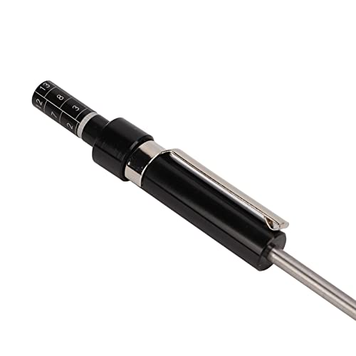 Car Brake Pad Thickness Gauge Tire Tread Depth Measuring Tool Universal for Internal External Black Silver Brake Measurement Tool