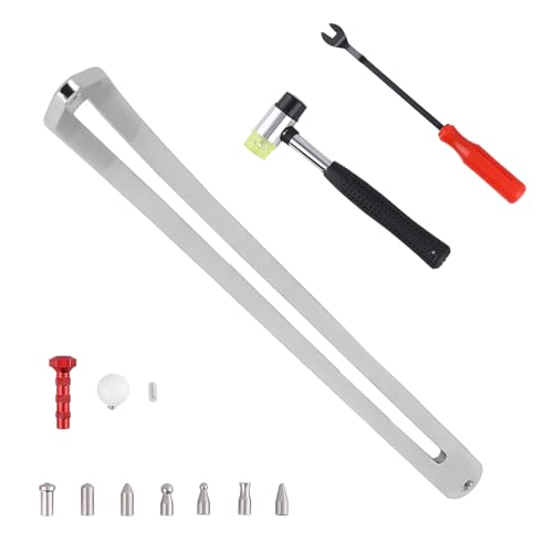 maXpeedingrods Car Dent Repair Kit, Paintless Car Dent Removal Tool, Car Dent Puller, Curved Rod Crowbar, Big Size Dent Rods, Car Front Fender Dings Remover - size: 13 PCS