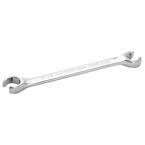 Performance Tool W30403 1/2-Inch by 9/16-Inch Flare Nut Wrench - size: 1/2" x 9/16" Flare Nut Wrench