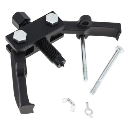 ChgImposs 3.3 Inch Heavy Duty Pitman Arm Puller for Trucks & Cars, Adjustable Jaws Bearing, Shaft Collar & Gear Removal Tool, 2-Claw Steering Arm Puller for DIY Mechanics