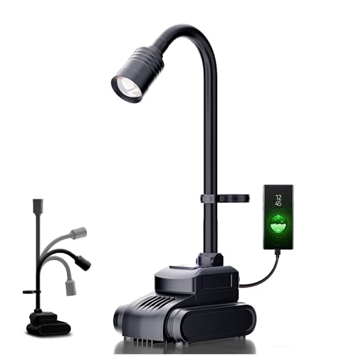 Favorlite LED Work Light, Magnetic Gooseneck Rechargeable | 5000mAh, 2000 Lumen, 360° Flexible Mechanic Lamp with Hook, For Men, Work Bench, Auto-Repairing, Emergency, Power Outage
