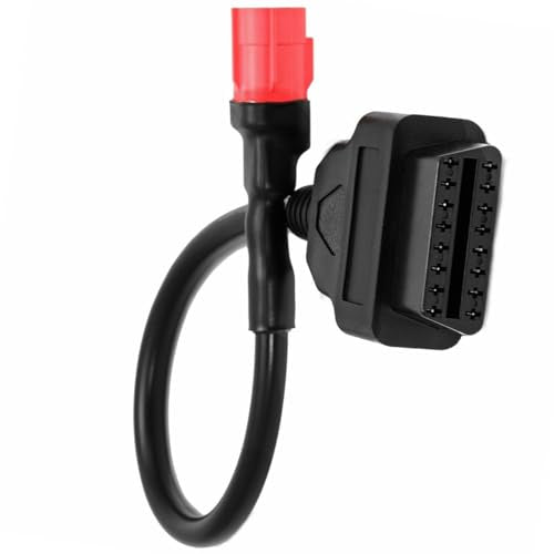OBD2 OBDII 6 Pin 16 Pin Diagnostic Cable Compatible with Honda Motorcycles - color: per Honda 6Pin