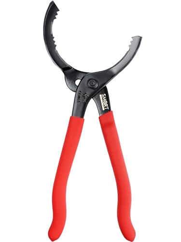Adjustable Oil Filter Wrench | Fit 1-7/8" to 4" Filters | Motorcycle Oil Change Kit, Oil Filter Pliers, Oil Filter Removal Tool, PVC Wrench, PVC Pliers, Pipe Wrench, Oil Changing Tool - style: Size Adjustable: Fit oil filter diameter within 1-7/8" to 4"
