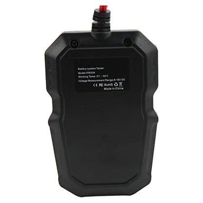 12V Car Battery Load Tester Digital Auto Battery Analyzer Automotive Alternator Tester with Digital Display Easy for Truck SUV Wide Application 6V-24V Compatibility