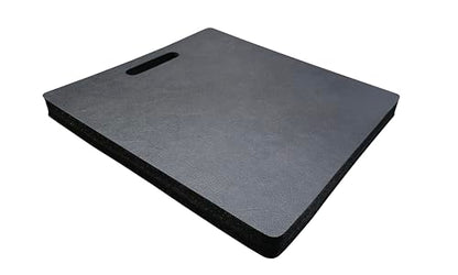 Rhino Mats® Knee Pad – Extra-Thick 1.5” High-Density Foam Kneeling Pad, Waterproof, Non-Slip, Heavy-Duty Comfort Mat for Gardening, Construction, Yoga, Bath Time, and Home Repairs (Black, 16" X 18")