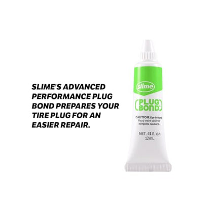 Slime 1034-A Tire Repair Reamer Plug Kit, Medium Heavy Duty Strings, T Handle Type and Glue, 8 Piece Set - size: 8-Pieces, style: Plug Kit