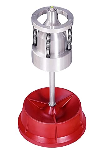wonofa Wheel Tire Balancer Tire Balancer Changer Portable Car Truck Hubs Wheel Tire Bubble Balancer Heavy Duty Rim Suitable for DIY Home and Business Applications (Red) - color: Red