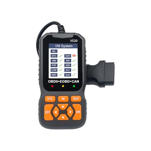 OBD2 Car Scanner Diagnostic Tool, V520 Vehicle OBDII Code Reader | Pc material, enhanced automotive fault code reader scanner accessories, universal for most vehicles after 1996