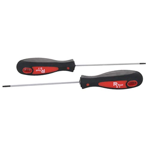 Utoolmart 2mm x 100mm Ball Head Precision Screwdriver Hex Design Wrench Hand Tool 2Pcs - color: 2pcs, size: 2×100×75mm
