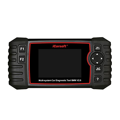 iCarsoft Obd2 Scanner, Code Reader Car Diagnostic Tool BMM V2.0 for BMW/Mini, with Oil Service Reset, EPB, BMS, DPF, SAS, ETC, OBD II, Updated Version of i910-II