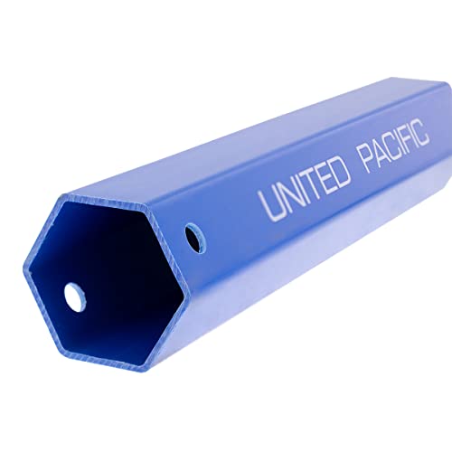 United Pacific 10259 11-inch Plastic Lug Nut Cover Socket for Plastic Lug Nuts, Easy Install & Removal of Plastic Lug Nut Covers, HEX Shape - 1 Unit - size: 11-Inch