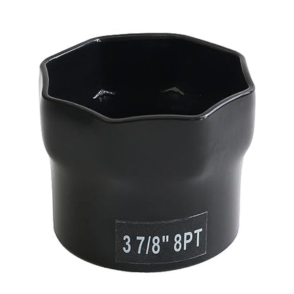 3-7/8 inch, 6-Point Truck Axle Wheel Bearing Socket, for Axle Nut Socket Set (3-7/8 Inch 6 Point) - size: 3-7/8 Inch 6 Point