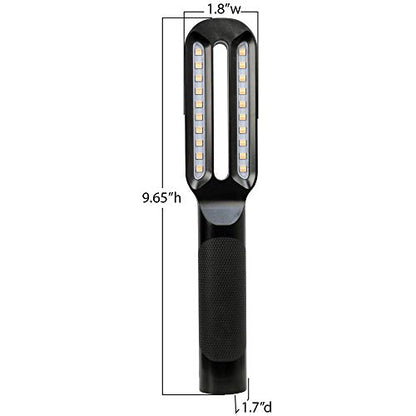 Feit Electric Portable Handheld LED Work Light Flashlight with 1000 Lumens Ultra Bright, Magnetic Base and Rechargeable - WORK500/1000/BAT - size: 9 inches