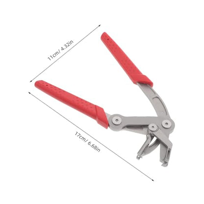 Mikinona Car Clip Pliers Multi Clip Removal Tool Spring-loaded Rivet Remover with Nonskid Handle for Auto Interior and Exterior Panels Mechanic Fastener Repair