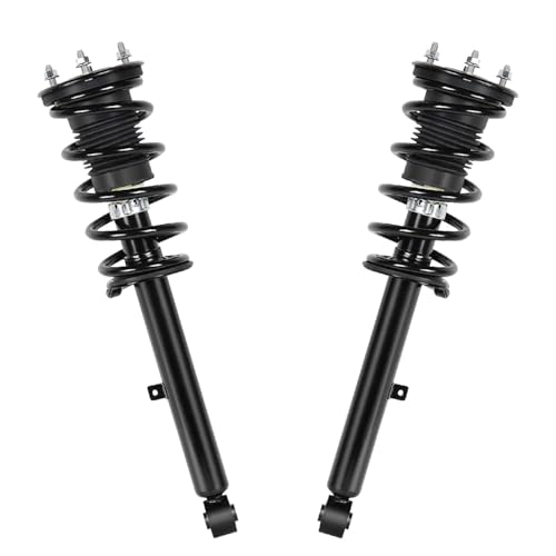 Detroit Axle - RWD 2pc Front Struts for 2006-2013 Lexus IS250 2011-2013 IS350 [Sedan; Excludes sport suspension], 2007 2008 2009 2010 2011 2012 Struts with Coil Spring Assembly Replacement Suspension - size: 11837_11838/Pair