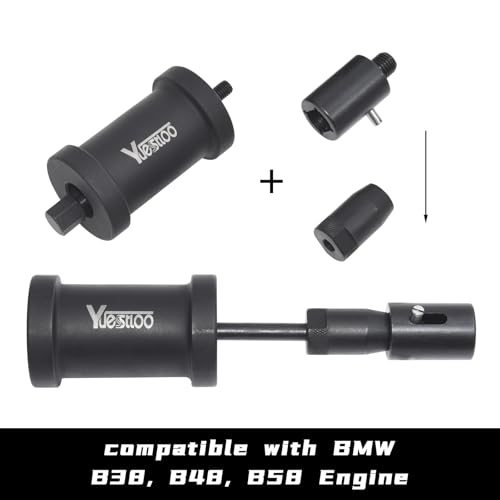 Fuel Injector Removal Tool, Injector Seal Replace Install Kit Fit for BMW | Compatible with BMW N14 N18 N20 N26 N47 N53 N54 N55 N57 N63 S63 B38 B48 B58 with Extended Slide Hammer Screws - size: SET