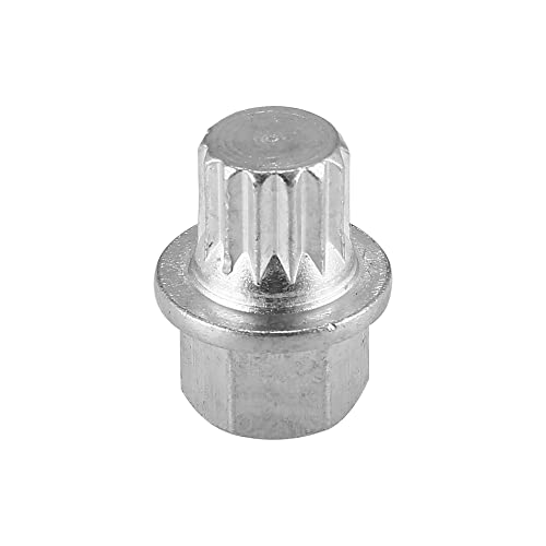 X AUTOHAUX 3/14PT Car Wheel Lock Lug Nut Anti Theft Wheel Lock Nut Screw Removal Key for VW for Audi - size: 3/14PT