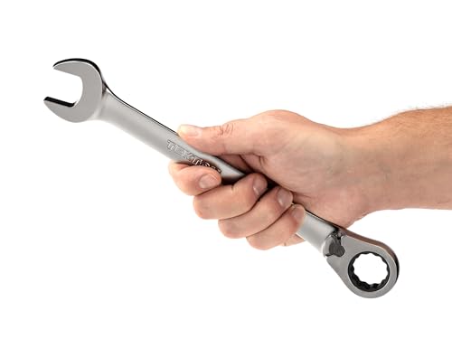 TEKTON 23 mm Reversible 12-Point Ratcheting Combination Wrench | WRC23423 - size: 23 mm, style: Metric