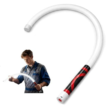 28.7'' Bendable Led Flashlight Stick - 800 Lumens Flexible Led Work Light Rechargeable, with 360° Flexible Neck, 3 Light Modes, Waterproof for Car Repairs, Inspections in Tight Spaces