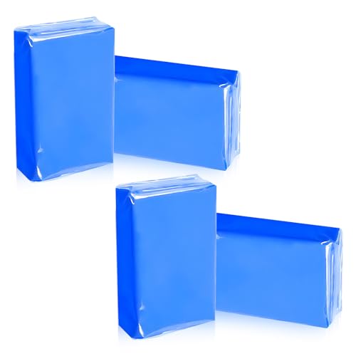 4 PCS Car Clay Bar, 100g No Scratch Premium Grade Auto Detailing Claybar Cleaner Kit, Damage Free Magic Clay Bars for Vehicle Paint Surface Glass, Car Accessories