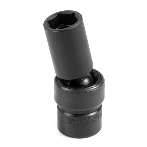Grey Pneumatic 1010UMSD Socket - size: 0.3937", style: 0.3937" Semi-Deep Universal