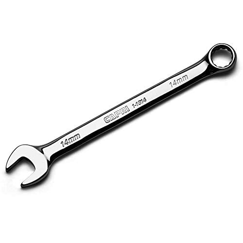 Capri Tools 14 mm Combination Wrench, 12 Point, Metric, Chrome (1-1314) - size: 14 mm