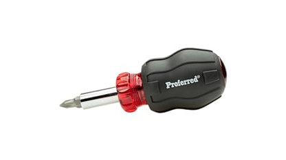 T29001 Interchangeable Bit Screwdriver Sets, Stubby 5 Piece in 1 - style: STUBBY