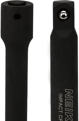 NEIKO 00237A 1/2-Inch-Drive Impact Extension-Bar Set, Made with CrV Steel, 3-Inch, 6-Inch, and 8-Inch Sizes, 3-Piece Set - size: 3 Piece, (3", 6", 8"), style: Impact Extension
