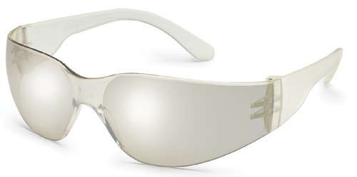 Gateway Safety 4680 UL-Certified StarLite Safety Glasses, Clear Lens, Clear Temple (Pack of 10) - color: Clear in/Out Mirror Lens/Clear Temple, size: 10-Pack