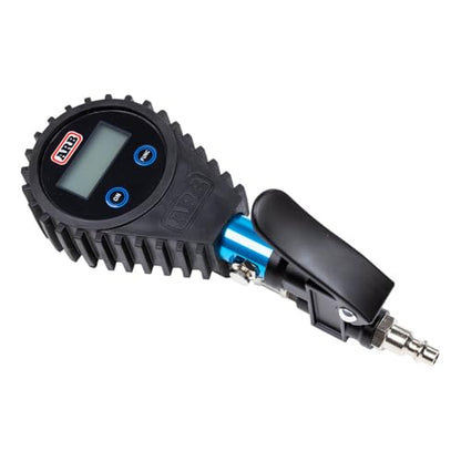 ARB ARB601A Digital Tire Pressure Gauge with Braided Hose and Chuck, Inflator and Deflator 0-200 Psi / 0-14 Bar / 0-1400 Kpa. Ideal for Fast and Simple 4x4 Off Road Adventures - 2026 Launched