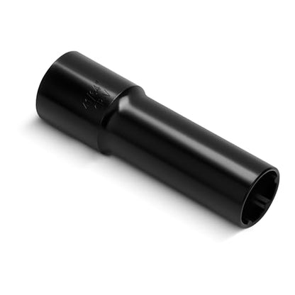 Small 6 Point Spline Lug Nut Socket, 1/2-Inch Drive Impact Square Tool – Easily Remove M12x1.5, M12x1.25, 1/2-20, M10x1.25, 3/8-20 Lug Bolts/Nuts | 1 Pc (Black) - size: 6 Spline Socket