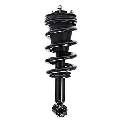 Detroit Axle - 4WD Struts Shocks Kit for 2014-2018 Chevy Silverado 1500 | GMC Sierra 1500, Front Struts & Coil Spring Assembly Sway Bar Links Rear Shock Absorbers Replacement - size: 6AQS47492/Shock Kit