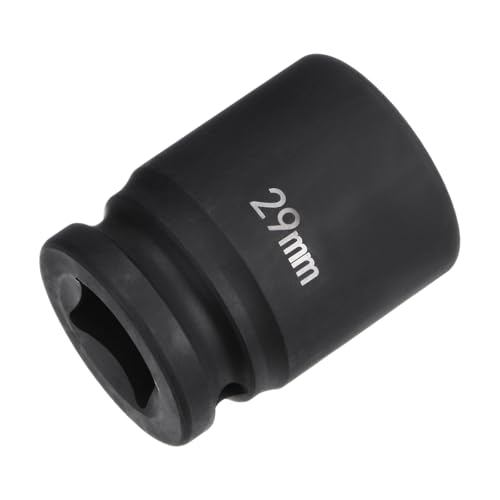 HARFINGTON 6-Point Impact Socket 3/4" Drive 29mm Metric 40Cr Alloy Steel Spindle Axle Nut Impact Socket - size: 29mm