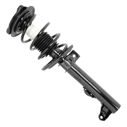 Detroit Axle - 2pc Front Struts for Mercedes-Benz C230 C250 C300 C350 [Excludes AWD Models; W204 Chassis] Quick Install Struts w/Coil Spring Assembly Replacement Suspension Shock - size: 11470x2/Pair